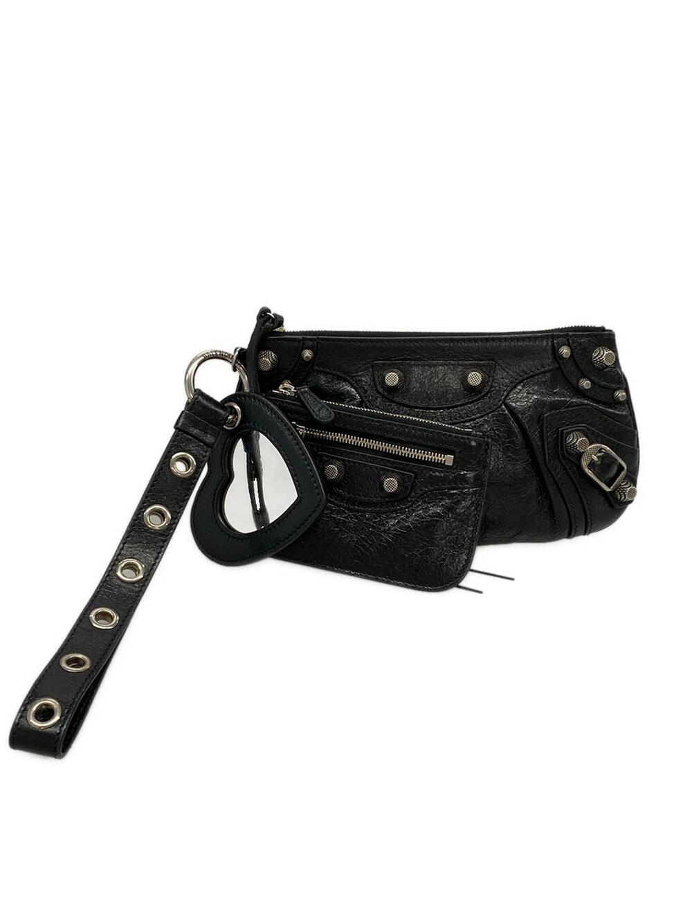 Balenciaga Le Cagor Black Leather #363173B90B